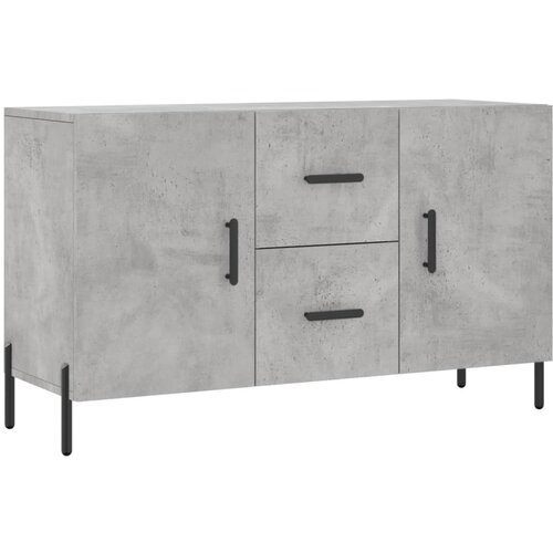 Maison Chic Komoda - Predalnik betonsko siva 100x36x60 cm inženirski les, (21721605) Slike