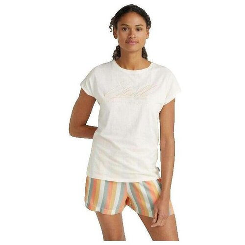 O'neill Majice s kratkimi rokavi T-shirt Signature Essentials blanc Bela Cene