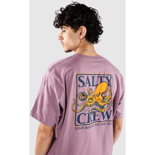 Salty Crew Ink Slinger Standard T-shirt berry Slike