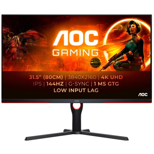 AOC U32G3X 31,5" IPS 4k UHD 144Hz gaming monitor