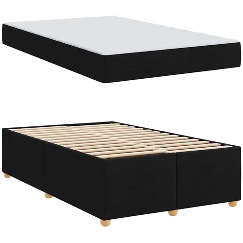  Okvir kreveta s madracem Ostalo Crna 120 x 190 cm tkanina Slike