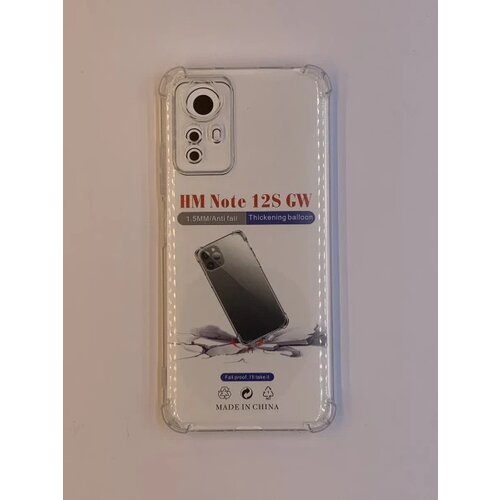 Xiaomi Note 12S 4G transparent maska sa ojačanim ivicama ( 96208 ) Slike