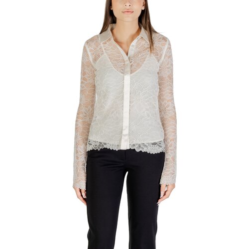 Guess LS ANTOINETTE LACE SHIRT W5YH58 WHDY0 Slike
