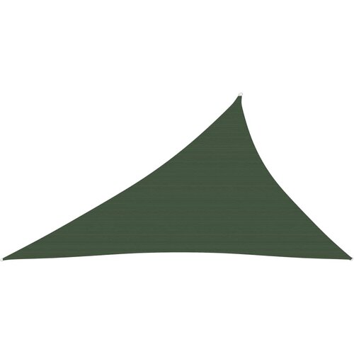 vidaXL Senčno jadro 160 g/m² temno zeleno 3x4x5 m HDPE, (20965723) Cene