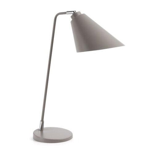Kave Home siva namizna svetilka La Forma Priti Cene