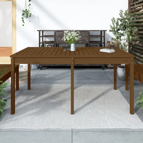 vidaXL Vrtni stol boja meda 159 5x82 5x76 cm od masivne borovine