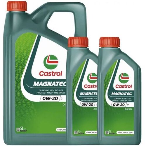 Castrol motorno olje Magnatec Diesel 0W-20, 1L Slike