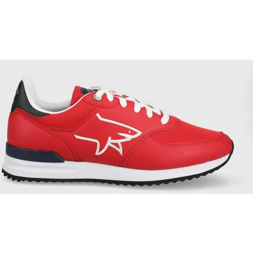 Paul & Shark Kožne cipele boja: crvena