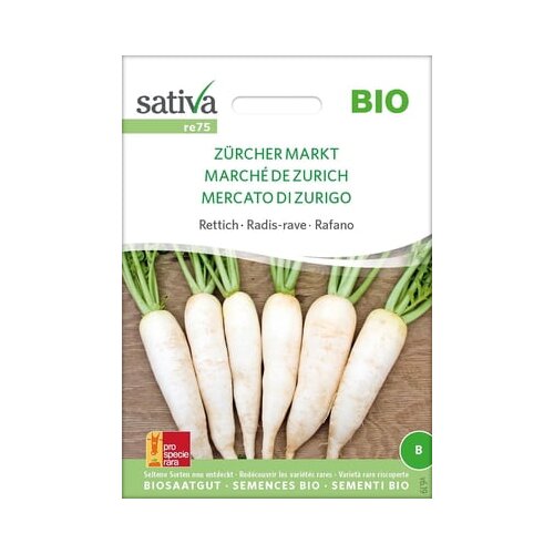 Sativa Ekološka redkev "Zürcher Markt" Cene
