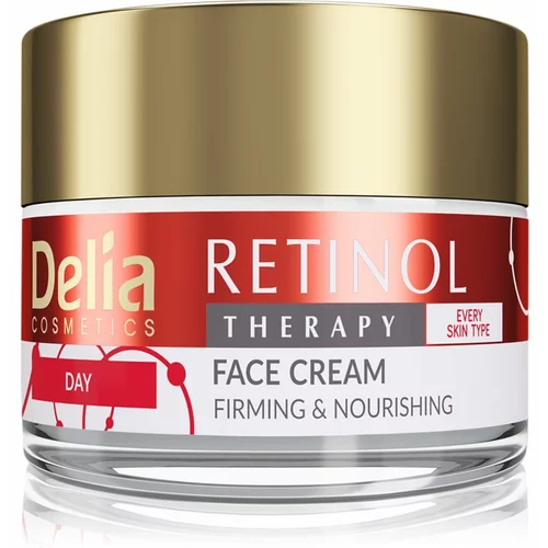 Delia Cosmetics Retinol Therapy hranjiva krema za učvršćivanje 50 ml