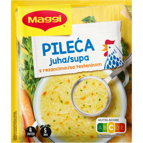 Maggi bistra pileća supa sa rezancima 40g kesica Cene