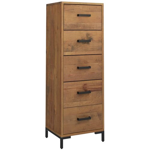 vidaXL Predalnik 42x35x110 cm trdna borovina, (20653521) Cene