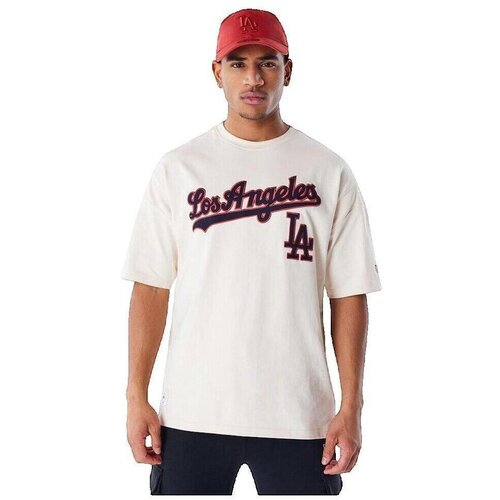 New Era Majice s kratkimi rokavi T-shirt New Era MLB Rib Infill beige Bež Cene