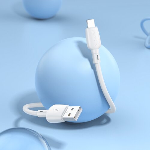 Borofone kabel BX93 Super Power - USB v Lightning - PD 20W - 25 cm bel Slike