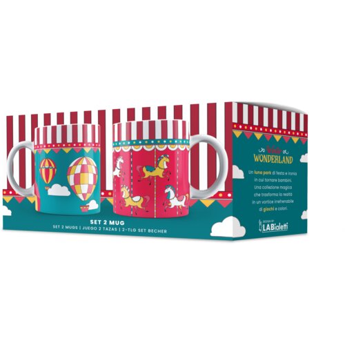 Bialetti 2-delni set skodelic Wonderland - 1 set Slike