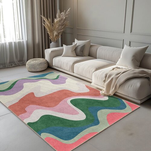 Mila Home Pralna preproga 160x230 cm Squiggly Breeze &amp;ndash; Slike