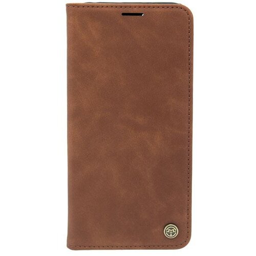  LEATHER RETRO FLIP Maska za telefon za Xiaomi Redmi Note 11S tamno, Braon Cene