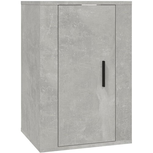 Maison Chic Stenska TV omarica - TV stojalo - Televizijska omarica betonsko siva 40x34,5x60 cm, (21702379) Slike