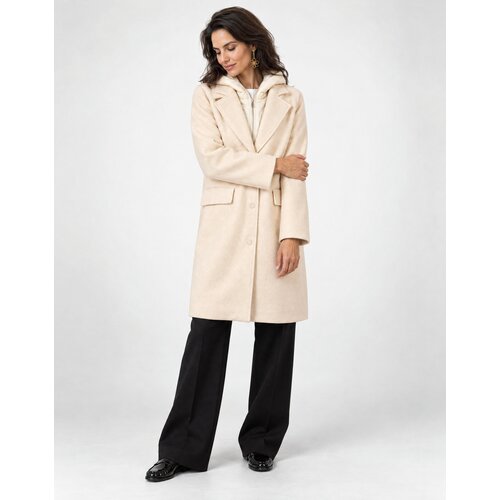 Only ONLBLOOM HOOD COAT CS Bež Slike