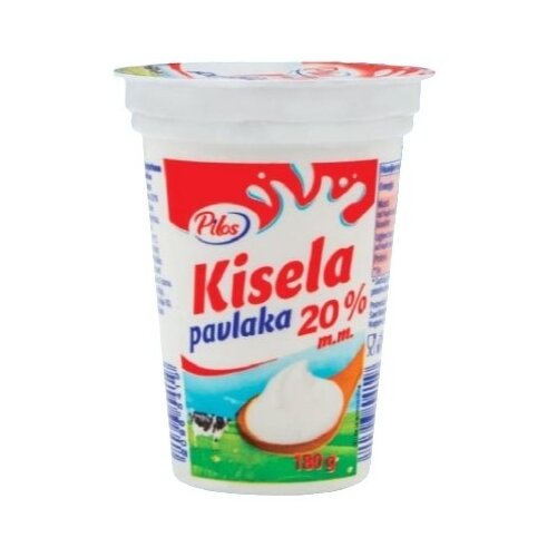 Pilos kisela pavlaka 20%mm 180g Cene