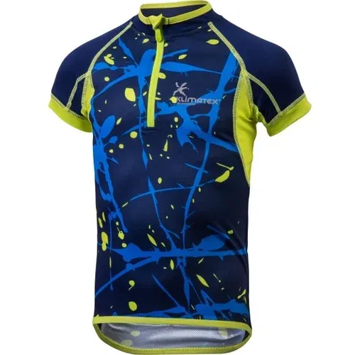 Klimatex JOPPE Dječji biciklistički dres sa sublimacijskim tiskom, tamno plava, veličina