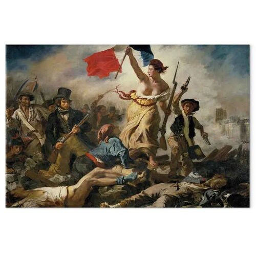  Slika - Eug&amp;egrave;ne Delacroix &amp;ndash; Liberty Leading the People 120x80 Standard Slike