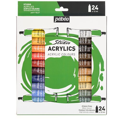  Set akrilnih boja Studio Pebeo 24 x 12 ml (set akrilnih boja) Slike