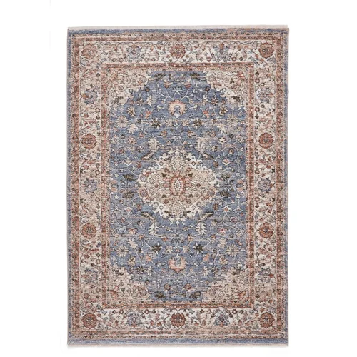 Think Rugs Plavi/bež tepih 120x170 cm Vintage –