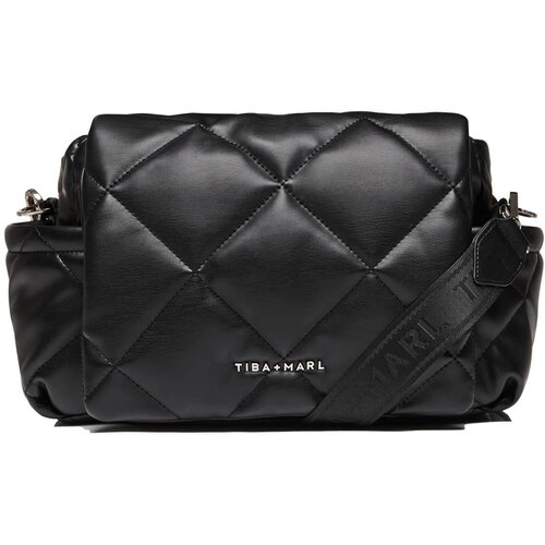 Tiba+Marl torba za previjanje nova eco compact quilted faux black Cijene