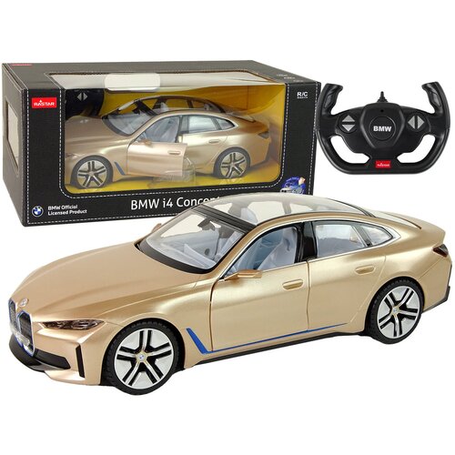  Auto na daljinsko upravljanje BMW I4 Rastar 1:14 - zlatni Cene
