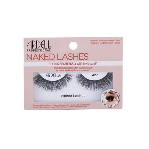 Ardell naked lashes 427 umetne trepalnice za naraven videz 1 ks odtenek black Cene
