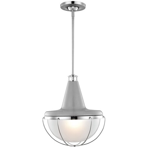 Elstead Lighting Elstead 1 viseča svetilka za strop, polirani nikelj, siva, E27, (22098388) Cene