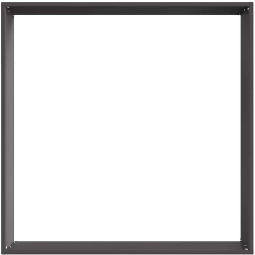  Ograda oko Travnjaka Crna 60 x 60 x 13 cm Čelik Slike