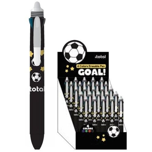  Kemijska olovka iTotal pi&scaron;i bri&scaron;i Nogomet SPORT 4 boje 25/1 XL1806U Cijene