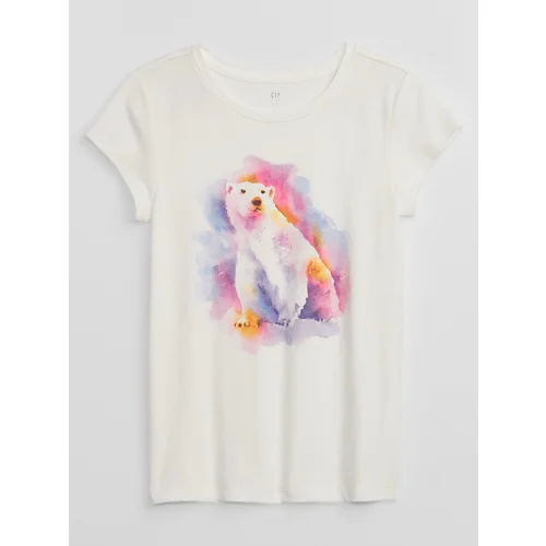 GAP Children's T-shirt with print - Girls