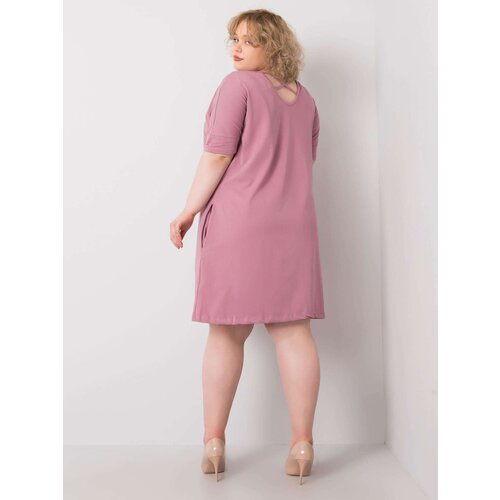 BASIC Feel Good Dress-RV-SK-6639.02X-dark pink Cene