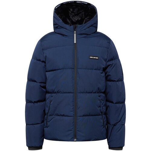 Hollister Zimska jakna temno modra Slike
