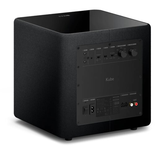 Kef Kube 8 MIE Black Gloss Subwoofer Slike