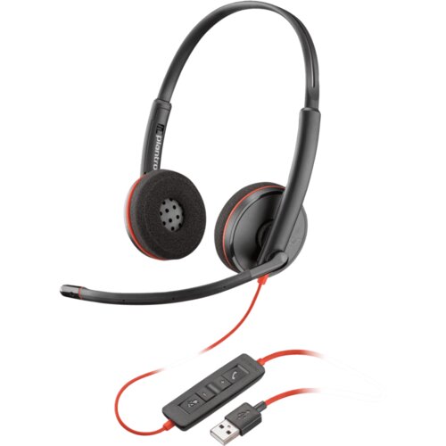 Poly Blackwire 3220 Stereo Slušalice sa mikrofonom, USB-A, Crne Cene
