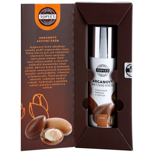 Green Idea Argan active cream hranjiva hidratantna krema s arganovim uljem 50 ml Slike