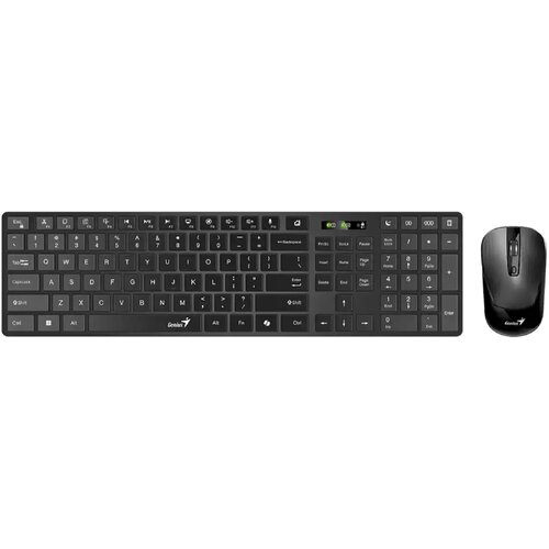 Genius SlimStar 8250 Wireless USB US crna tastatura+ mi&scaron; Cene