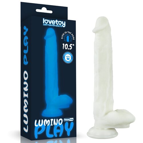 Lovetoy Lumino Play Silicone Dildo 10.5&amp;quot; Slike
