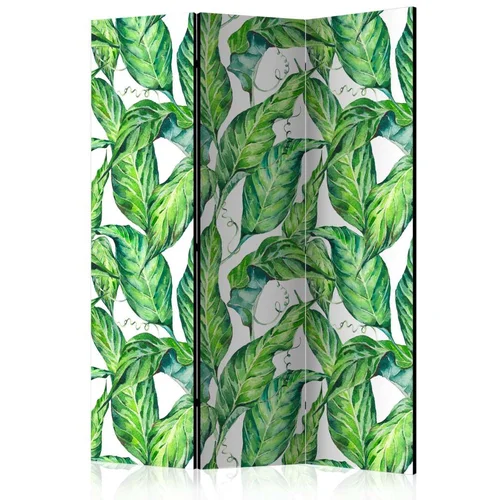  Paravan u 3 dijela - Long Leaves [Room Dividers] 135x172