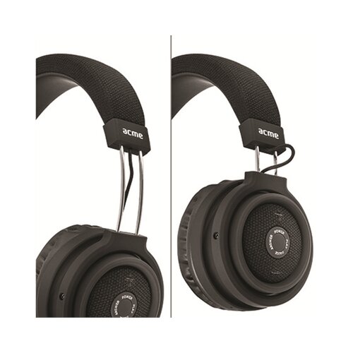 Acme BH60 bluetooth sklopive A180978, black slu&amp;scaron;alice Slike