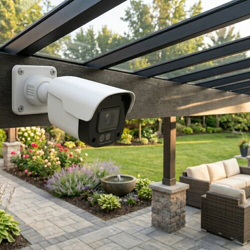  mrežna ip bullet kamera 4MP, poe, smart dual light Slike