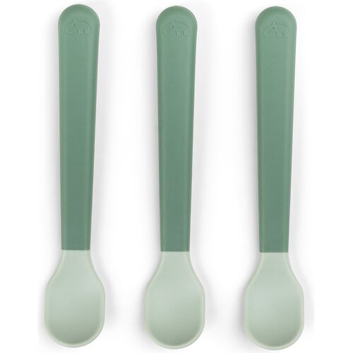 Done by Deer&amp;reg; set od 3 žlice foodie easy-grip baby green Slike