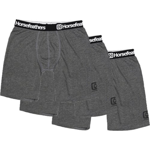 Horsefeathers Dynasty Long 3Pk Boksarice heather anthracite Cene