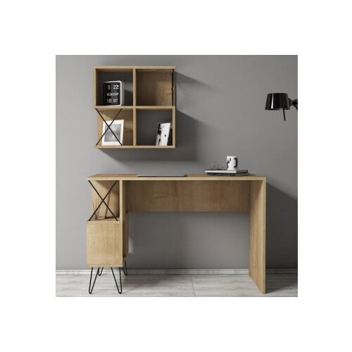 Hanah home Hanah set za kućno učenje Extra 2, 3 dijela, hrast Slike