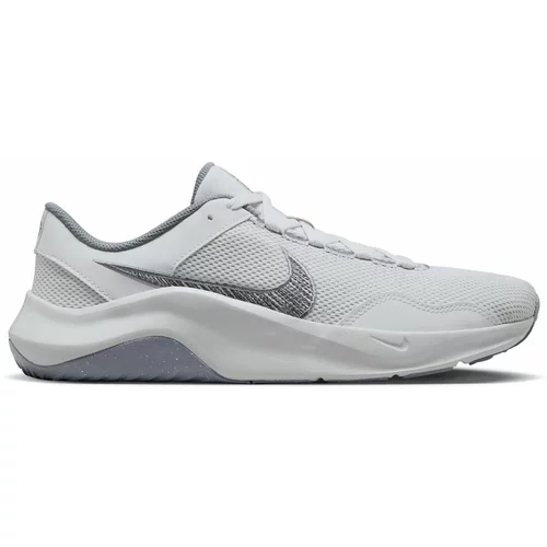 Nike Sportske cipele 'Legend Essential 3' siva / crna / bijela