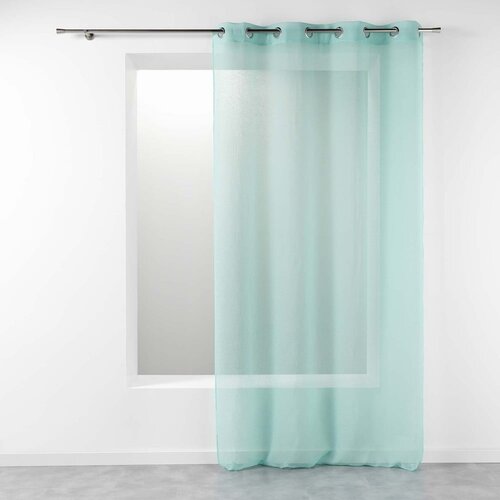Douceur d int&amp;eacute;rieur Mentol zelena prozirna zavjesa 140x280 cm Telma &amp;ndash; Slike